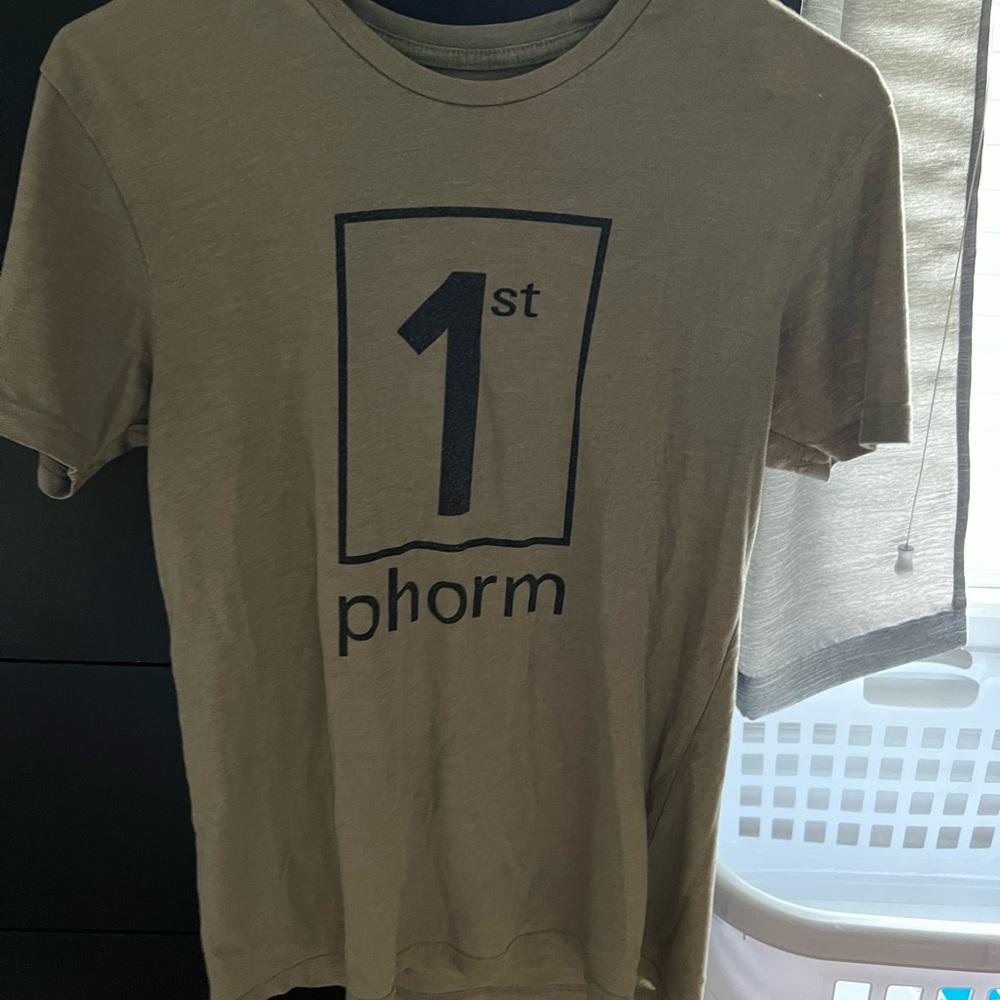 Navy Green T Shirt